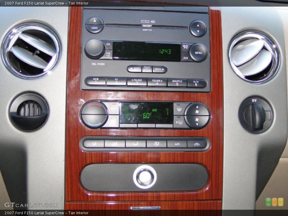 Tan Interior Controls for the 2007 Ford F150 Lariat SuperCrew #43220782