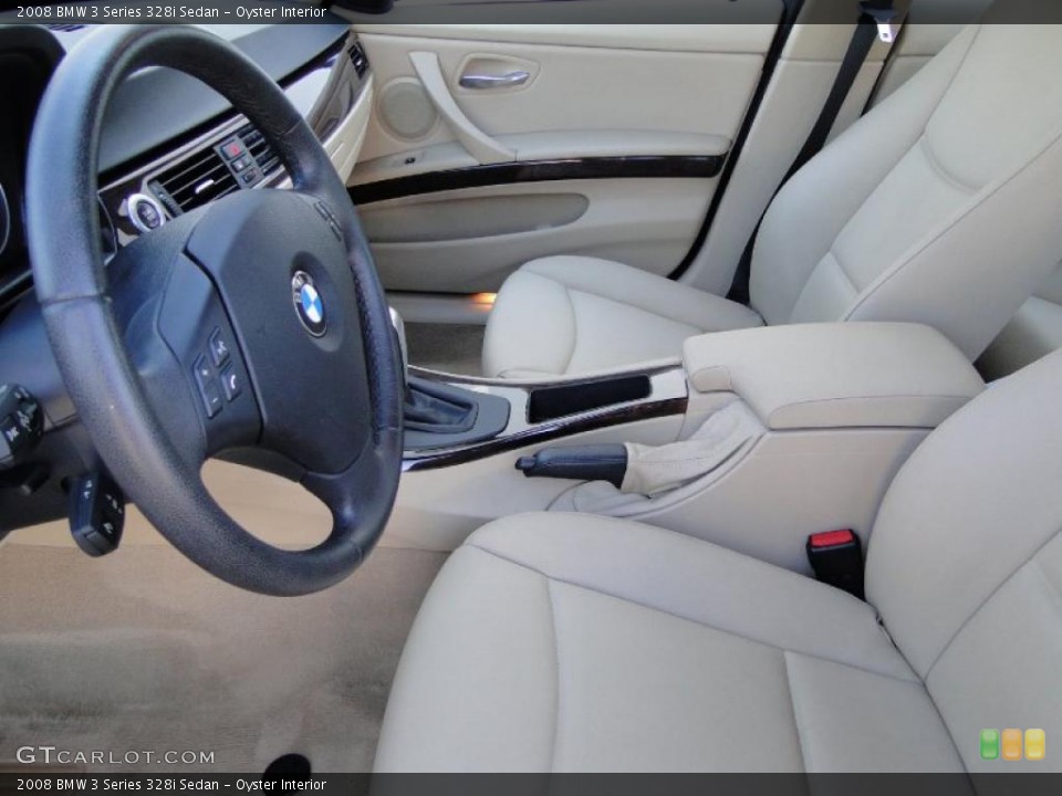 Oyster Interior Photo for the 2008 BMW 3 Series 328i Sedan #43222591