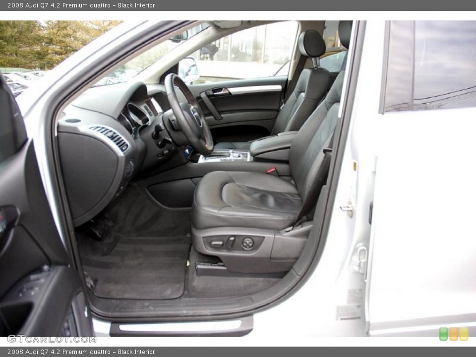 Black Interior Photo for the 2008 Audi Q7 4.2 Premium quattro #43223315
