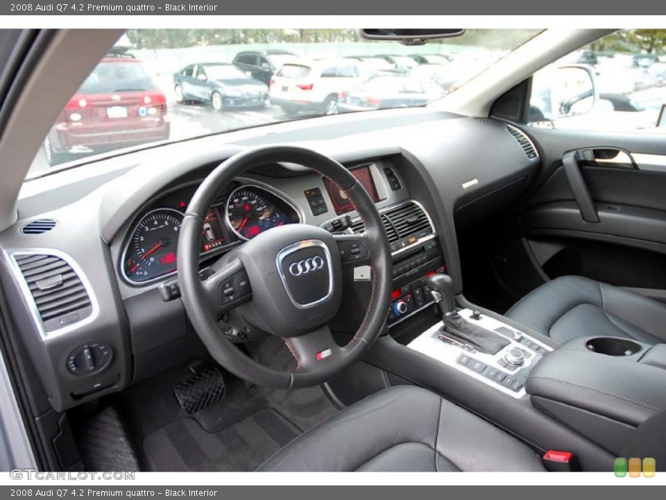 Black 2008 Audi Q7 Interiors