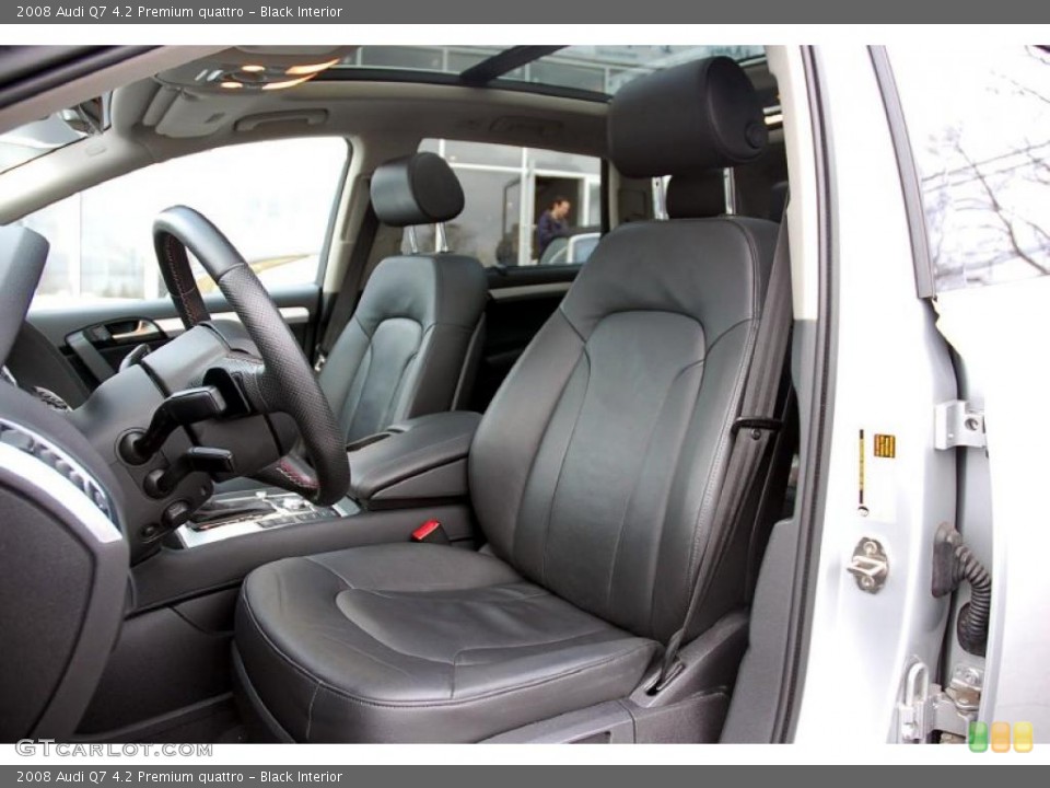 Black Interior Photo for the 2008 Audi Q7 4.2 Premium quattro #43223343