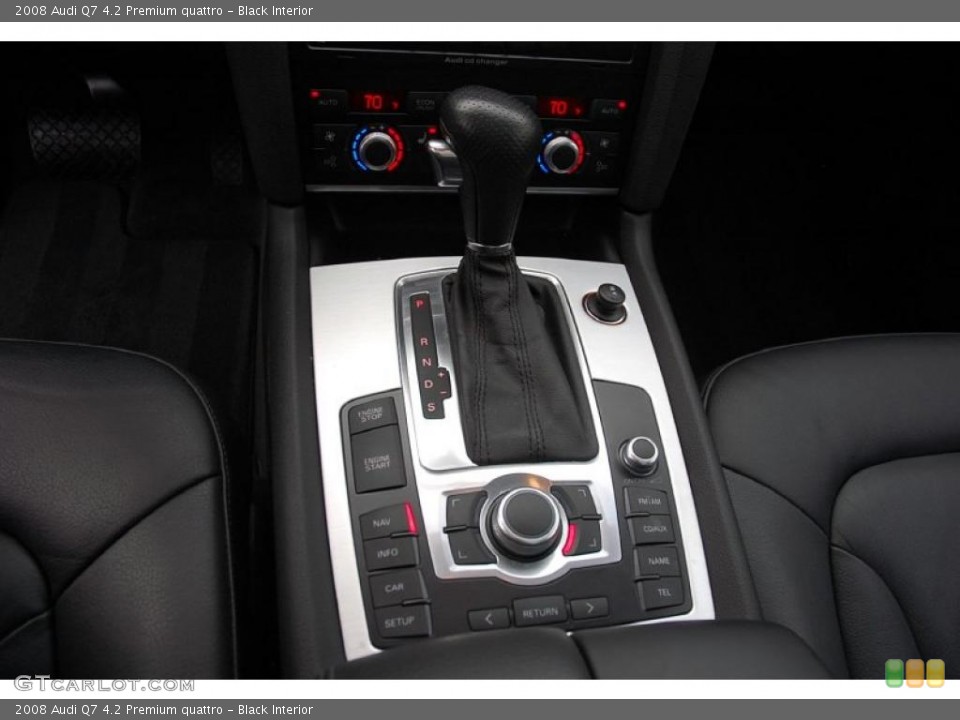 Black Interior Transmission for the 2008 Audi Q7 4.2 Premium quattro #43223375