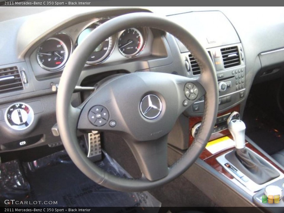 Black Interior Photo for the 2011 Mercedes-Benz C 350 Sport #43226159