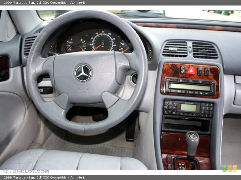 Ash Interior Dashboard for the 1999 Mercedes-Benz CLK 320 Convertible #43226415