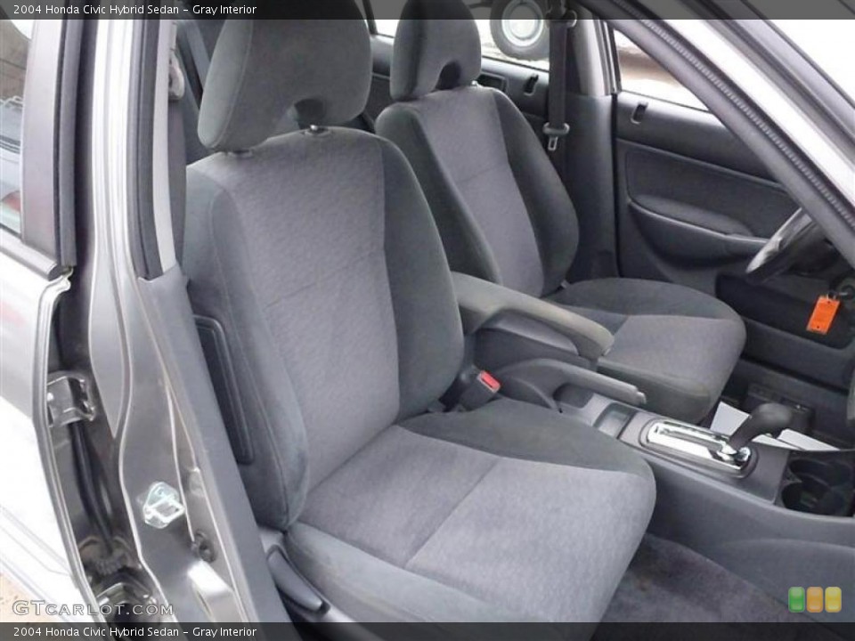 Gray Interior Photo for the 2004 Honda Civic Hybrid Sedan #43228707