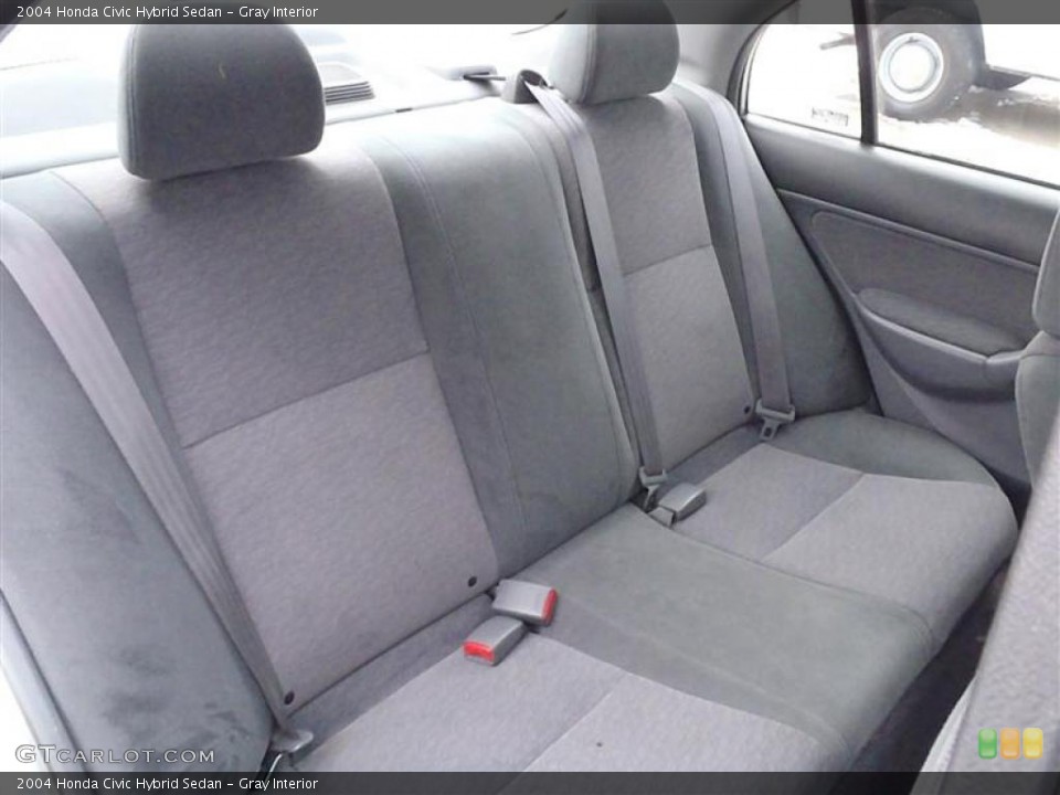 Gray Interior Photo for the 2004 Honda Civic Hybrid Sedan #43228719