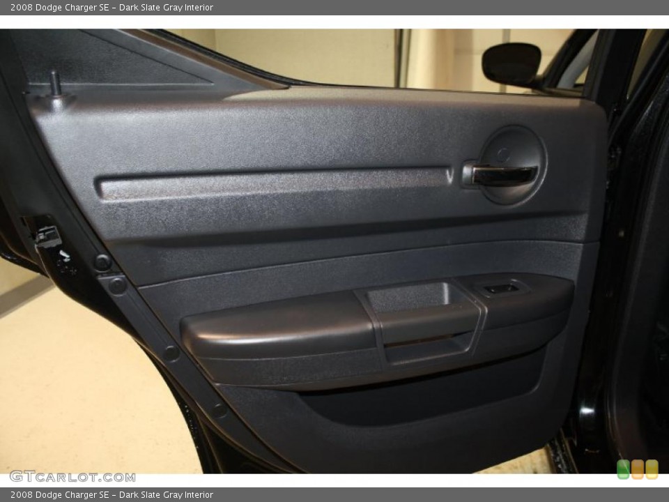 Dark Slate Gray Interior Door Panel for the 2008 Dodge Charger SE #43230363