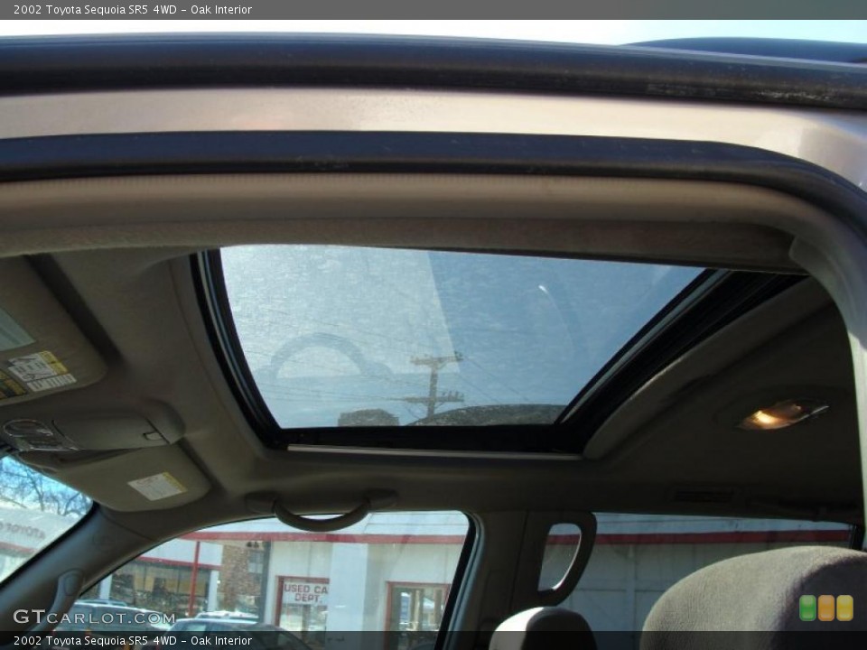 Oak Interior Sunroof for the 2002 Toyota Sequoia SR5 4WD #43235972