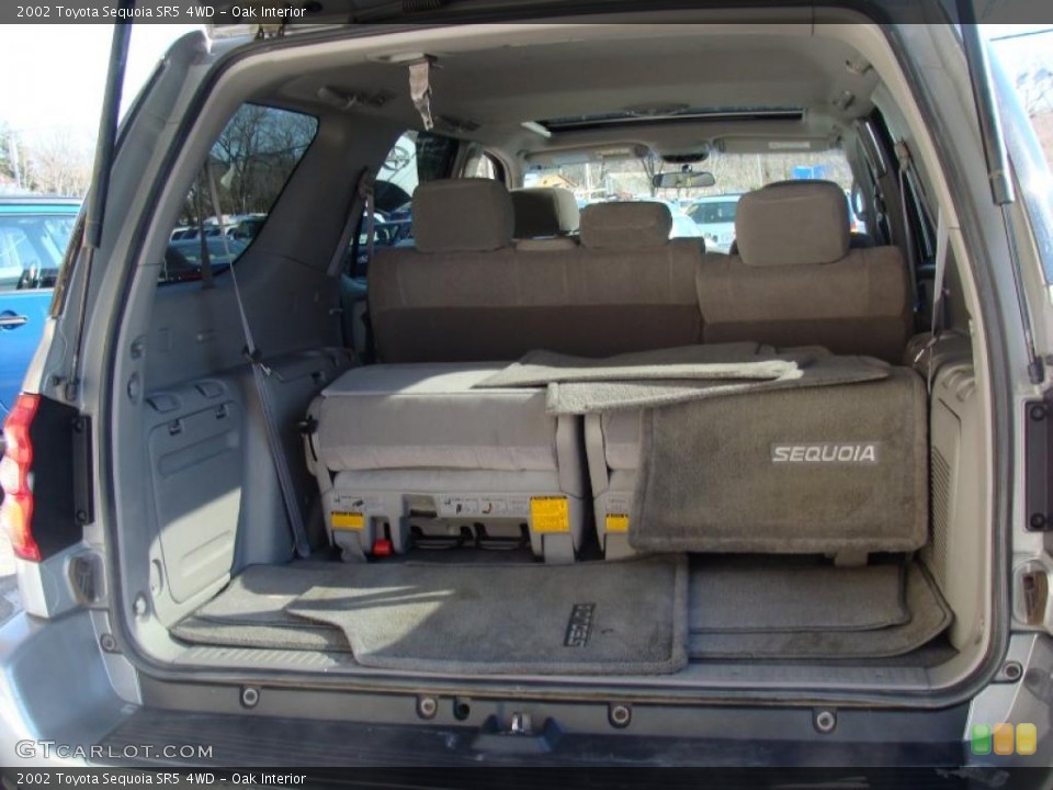 Oak Interior Trunk for the 2002 Toyota Sequoia SR5 4WD #43236220