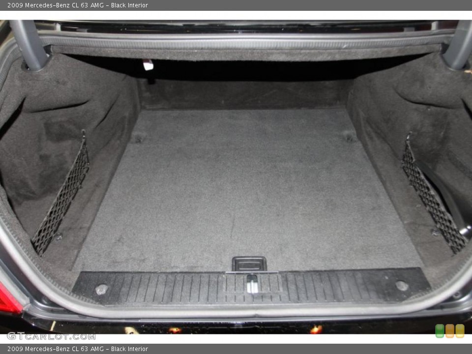 Black Interior Trunk for the 2009 Mercedes-Benz CL 63 AMG #43236828