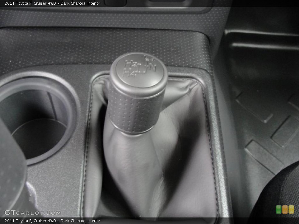 Dark Charcoal Interior Controls for the 2011 Toyota FJ Cruiser 4WD #43242933