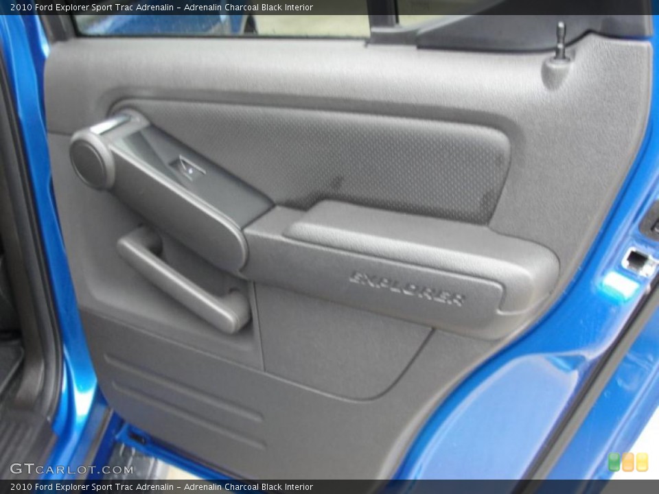 Adrenalin Charcoal Black Interior Door Panel for the 2010 Ford Explorer Sport Trac Adrenalin #43249850