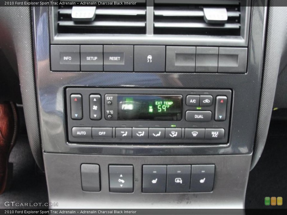 Adrenalin Charcoal Black Interior Controls for the 2010 Ford Explorer Sport Trac Adrenalin #43249990
