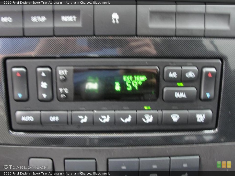 Adrenalin Charcoal Black Interior Controls for the 2010 Ford Explorer Sport Trac Adrenalin #43250012