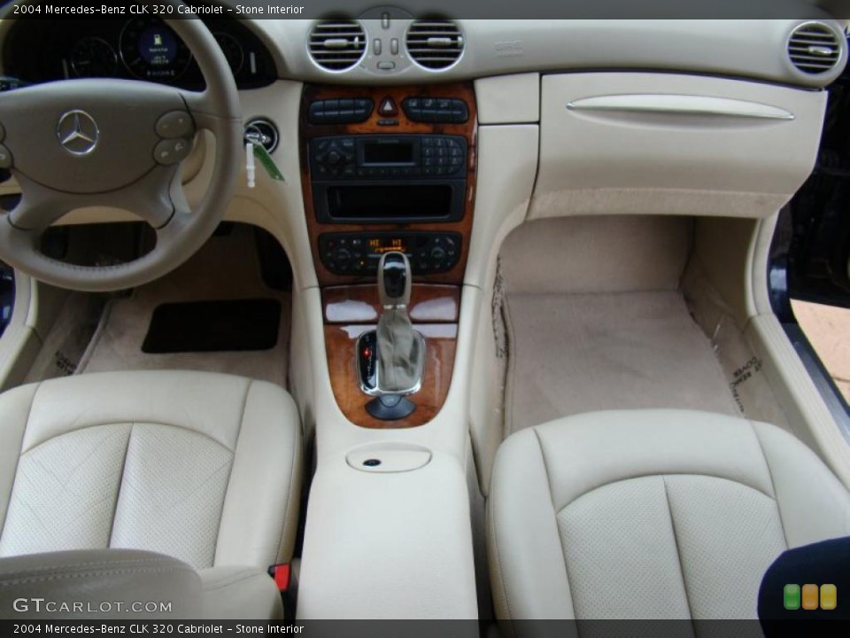 Stone Interior Photo for the 2004 Mercedes-Benz CLK 320 Cabriolet #43250034