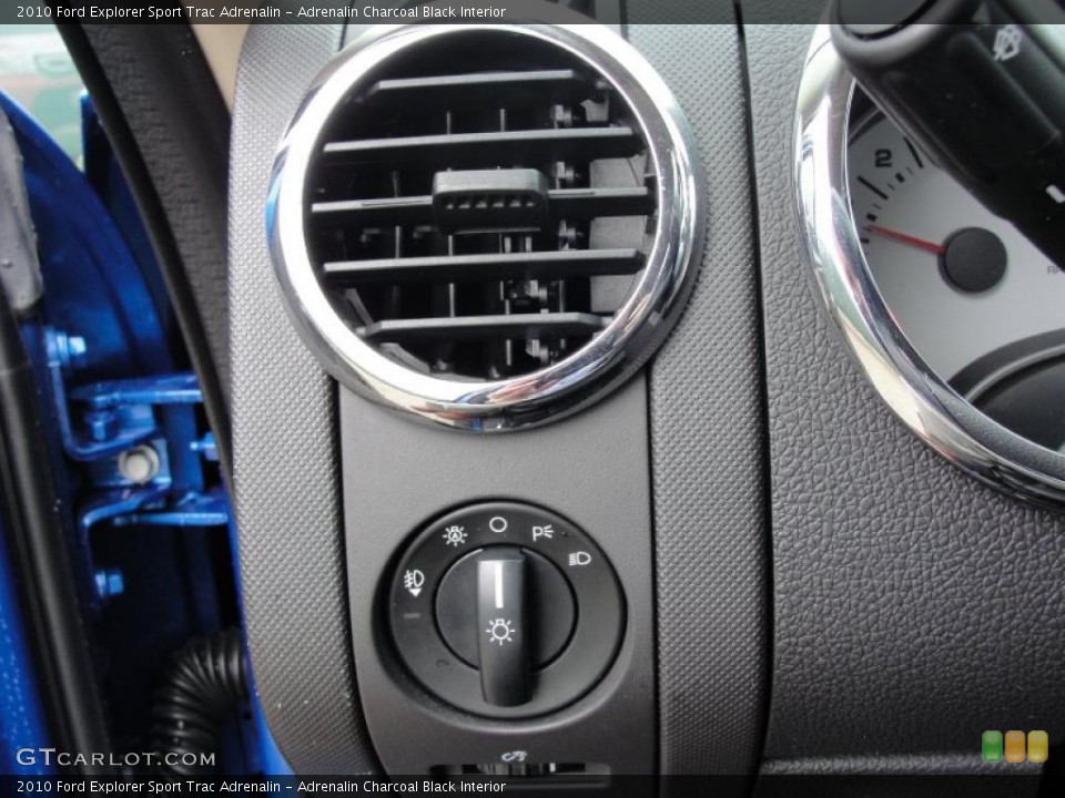 Adrenalin Charcoal Black Interior Controls for the 2010 Ford Explorer Sport Trac Adrenalin #43250086