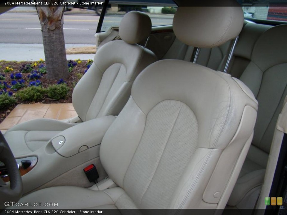 Stone Interior Photo for the 2004 Mercedes-Benz CLK 320 Cabriolet #43250122