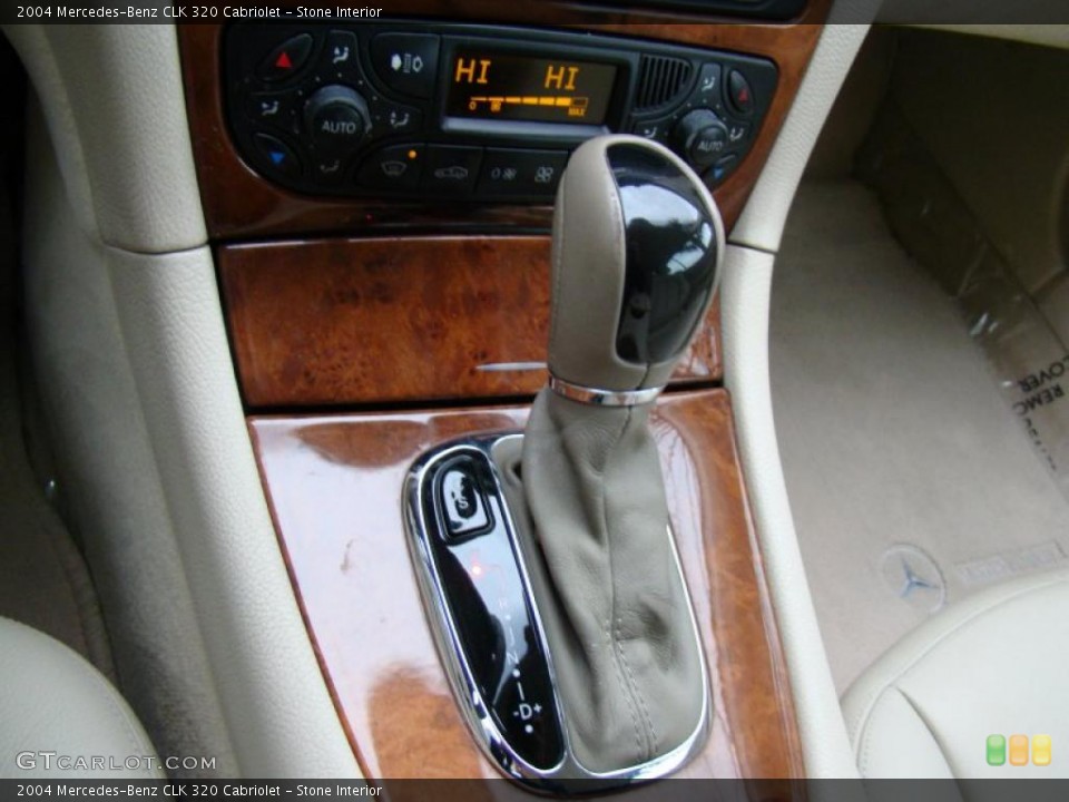 Stone Interior Transmission for the 2004 Mercedes-Benz CLK 320 Cabriolet #43250190
