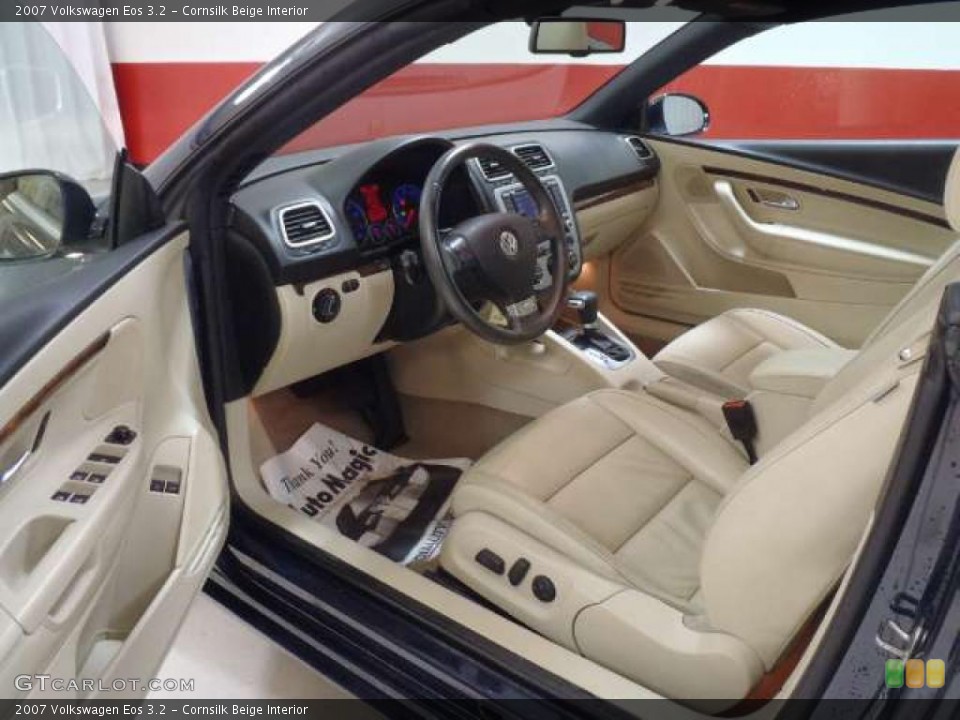 Cornsilk Beige Interior Photo for the 2007 Volkswagen Eos 3.2 #43256618