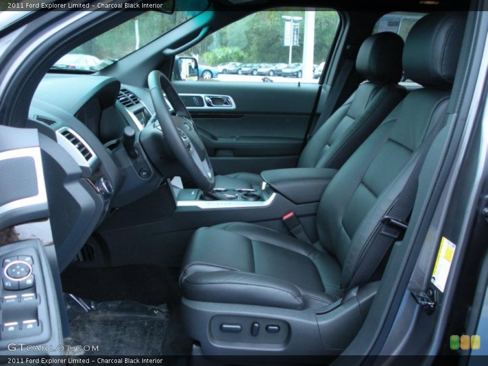 Charcoal Black Interior Photo for the 2011 Ford Explorer Limited #43257246