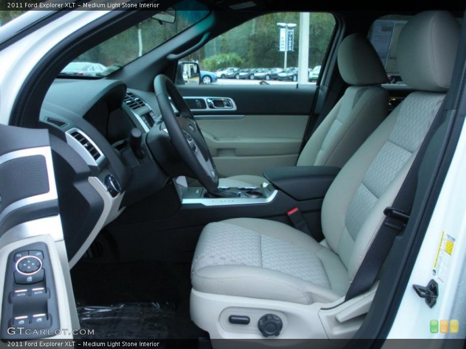 Medium Light Stone Interior Photo for the 2011 Ford Explorer XLT #43257494