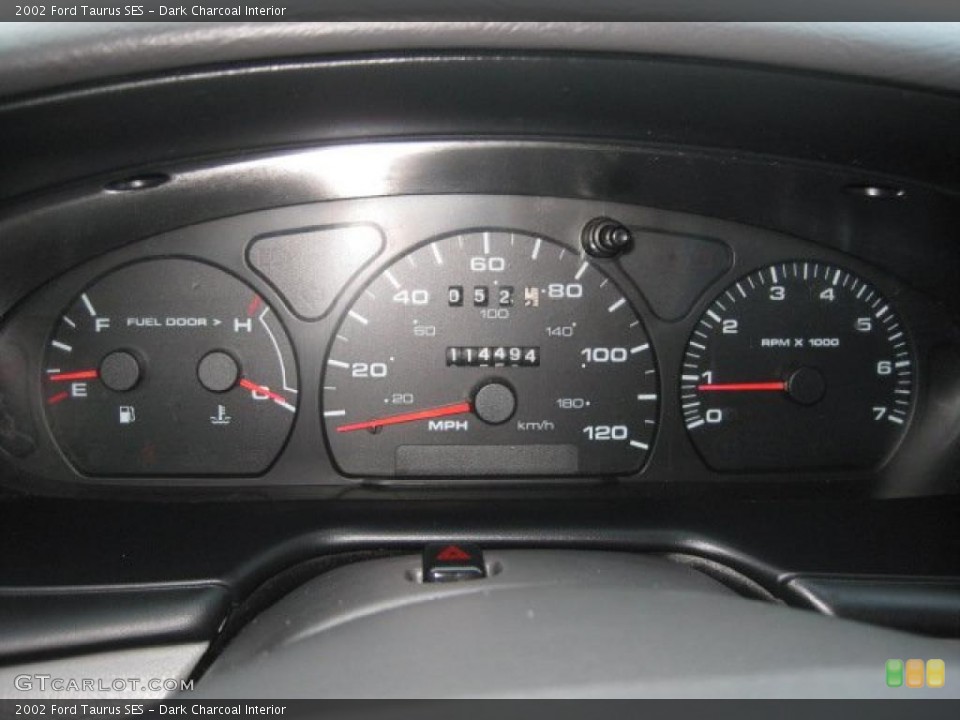 Dark Charcoal Interior Gauges for the 2002 Ford Taurus SES #43258610