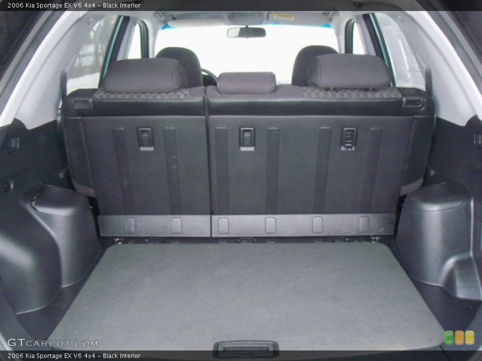 Black Interior Trunk for the 2006 Kia Sportage EX V6 4x4 #43263914