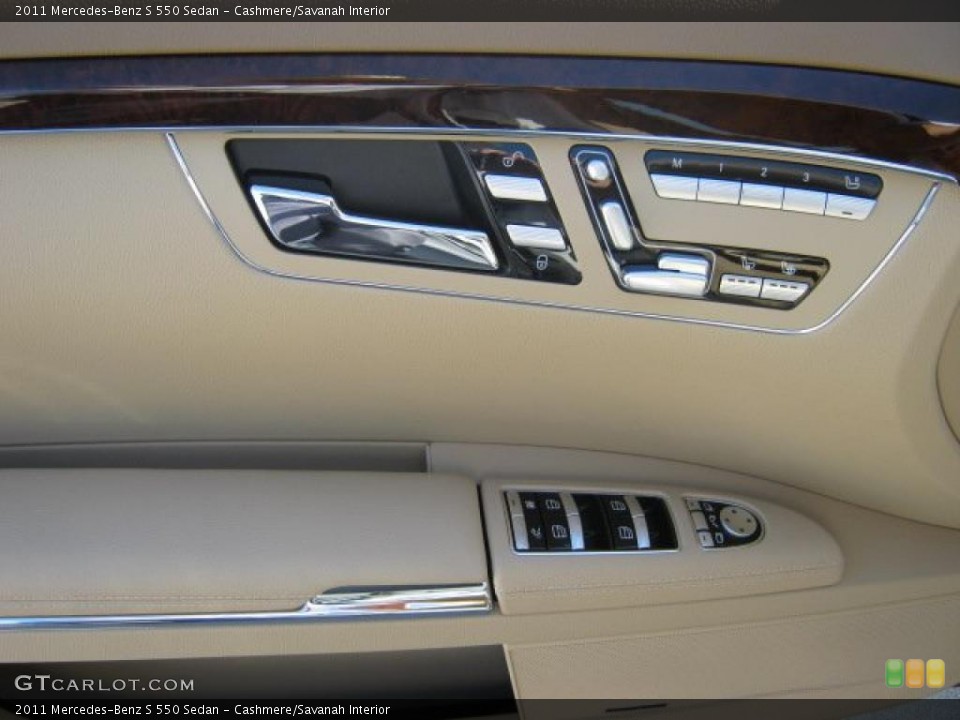 Cashmere/Savanah Interior Controls for the 2011 Mercedes-Benz S 550 Sedan #43264210