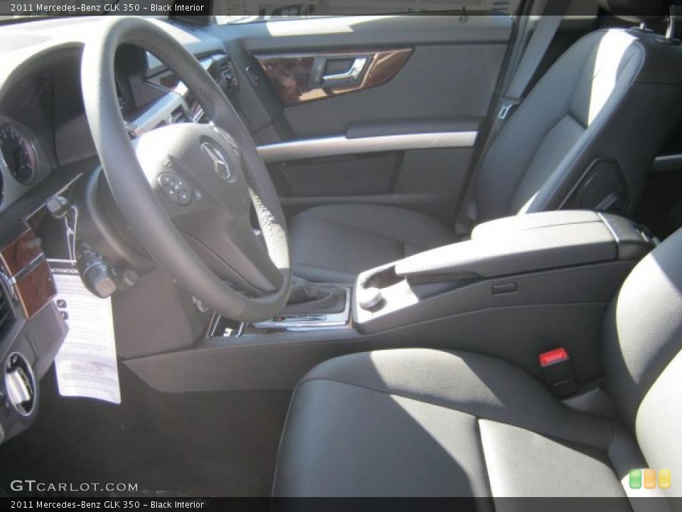 Black Interior Photo for the 2011 Mercedes-Benz GLK 350 #43265146