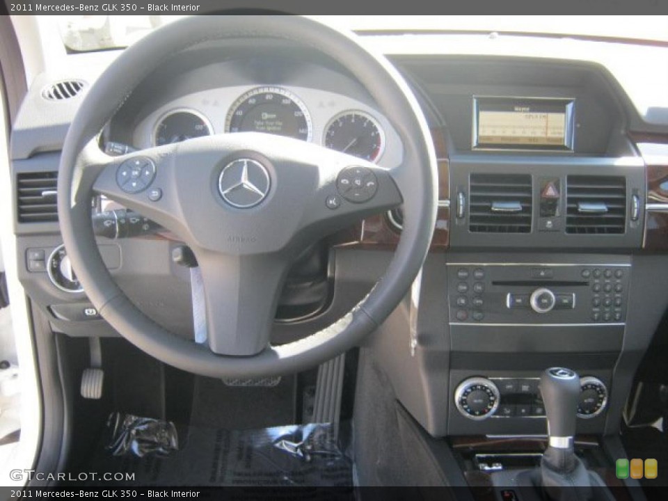 Black Interior Dashboard for the 2011 Mercedes-Benz GLK 350 #43265162