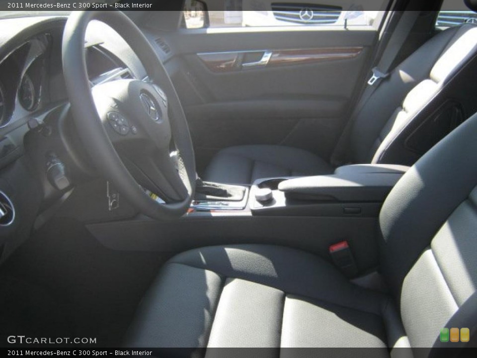 Black Interior Photo for the 2011 Mercedes-Benz C 300 Sport #43265242