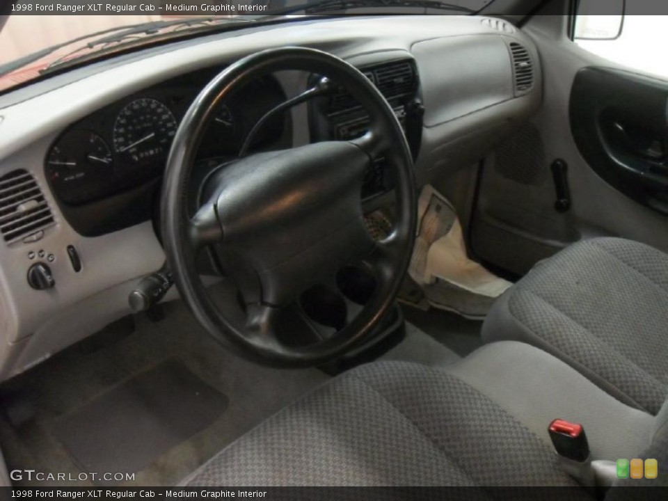 Medium Graphite Interior Prime Interior for the 1998 Ford Ranger XLT Regular Cab #43266194