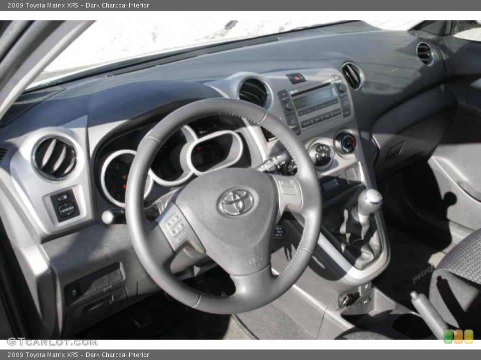 Dark Charcoal Interior Photo for the 2009 Toyota Matrix XRS #43266598
