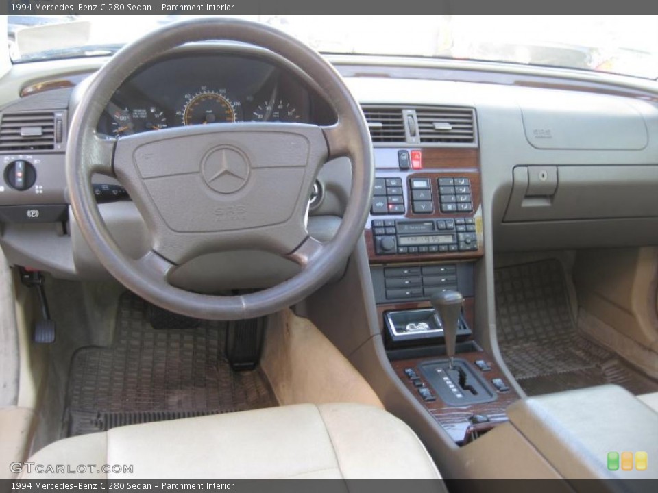 Parchment Interior Dashboard for the 1994 Mercedes-Benz C 280 Sedan #43266623