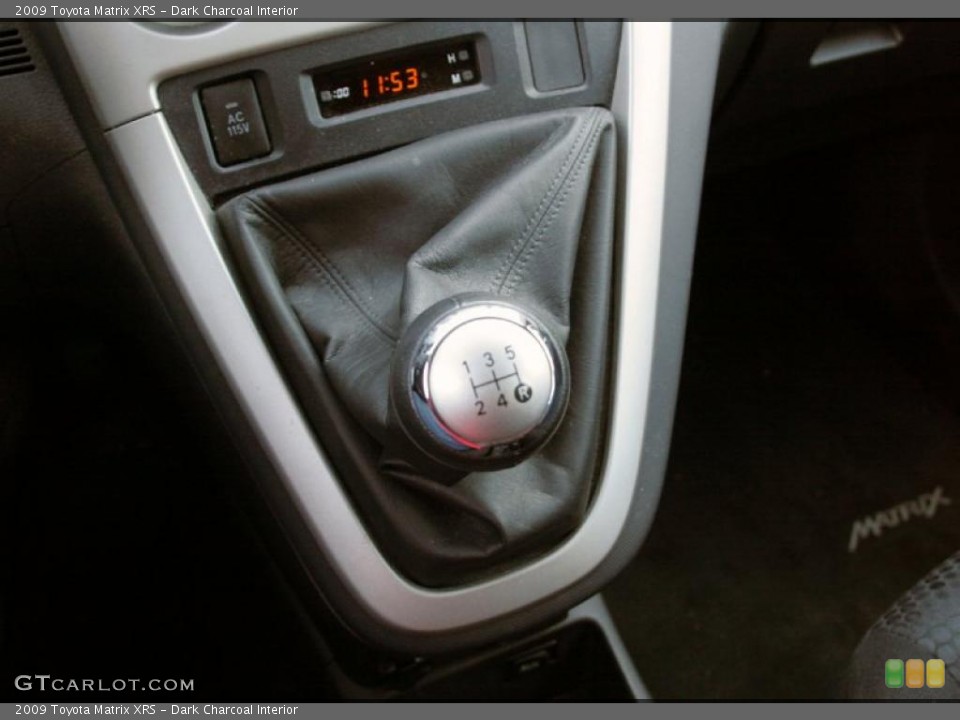 Dark Charcoal Interior Transmission for the 2009 Toyota Matrix XRS #43266782