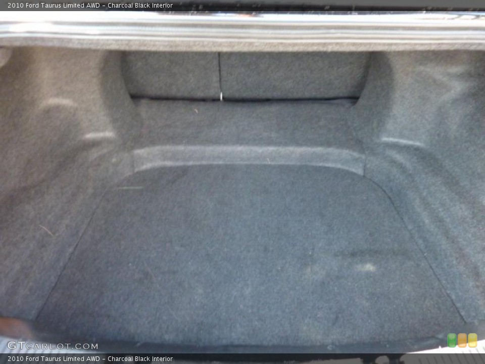 Charcoal Black Interior Trunk for the 2010 Ford Taurus Limited AWD #43267214
