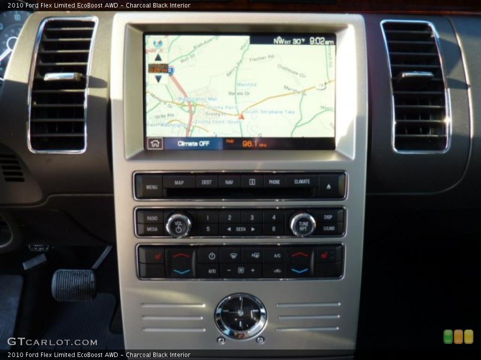 Charcoal Black Interior Navigation for the 2010 Ford Flex Limited EcoBoost AWD #43267574