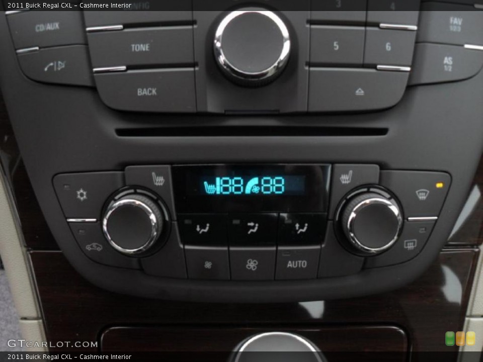 Cashmere Interior Controls for the 2011 Buick Regal CXL #43271726