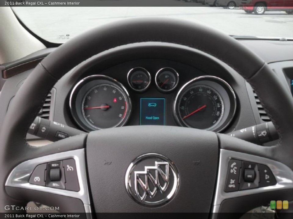 Cashmere Interior Controls for the 2011 Buick Regal CXL #43271742