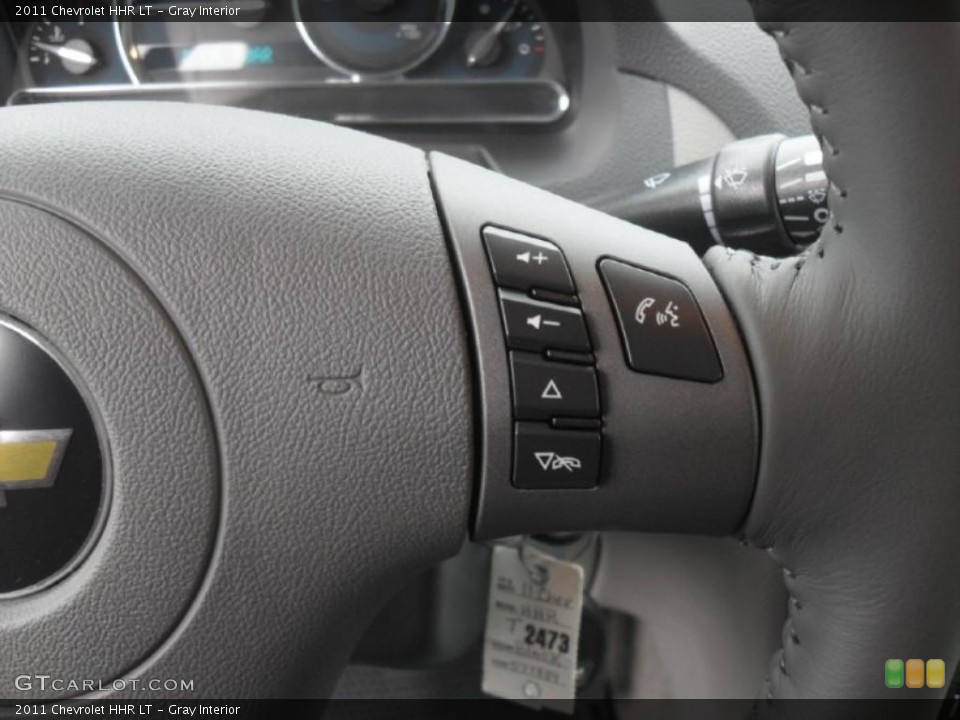 Gray Interior Controls for the 2011 Chevrolet HHR LT #43273681