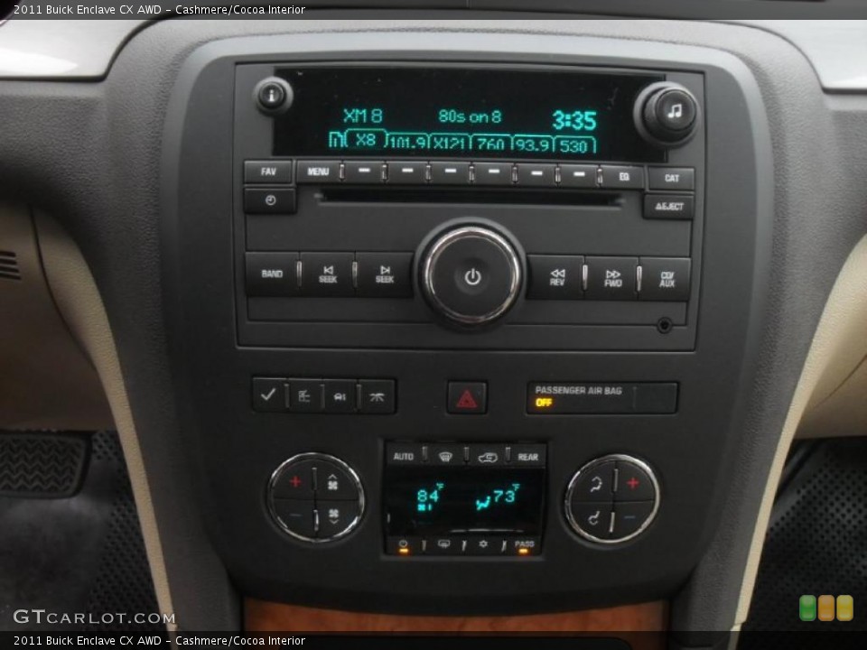 Cashmere/Cocoa Interior Controls for the 2011 Buick Enclave CX AWD #43275734