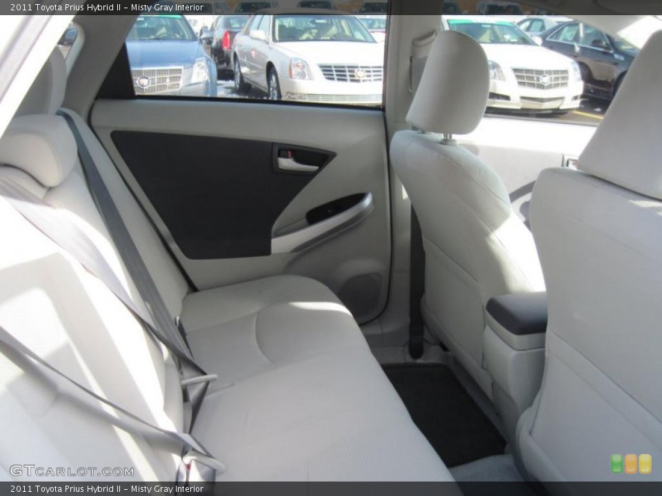 Misty Gray Interior Photo for the 2011 Toyota Prius Hybrid II #43277122