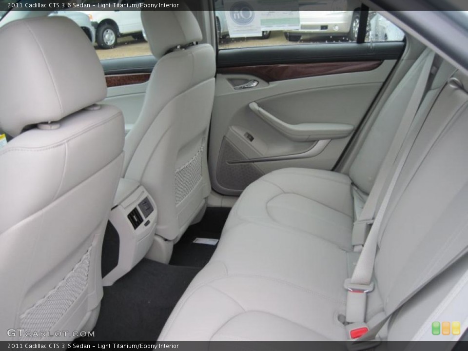 Light Titanium/Ebony Interior Photo for the 2011 Cadillac CTS 3.6 Sedan #43277414