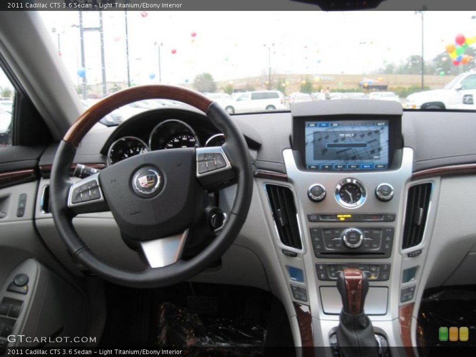 Light Titanium/Ebony Interior Dashboard for the 2011 Cadillac CTS 3.6 Sedan #43277426