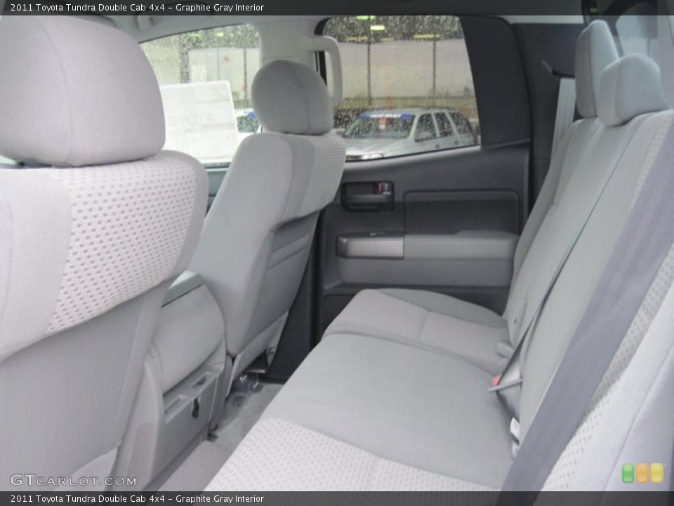 Graphite Gray Interior Photo for the 2011 Toyota Tundra Double Cab 4x4 #43278910