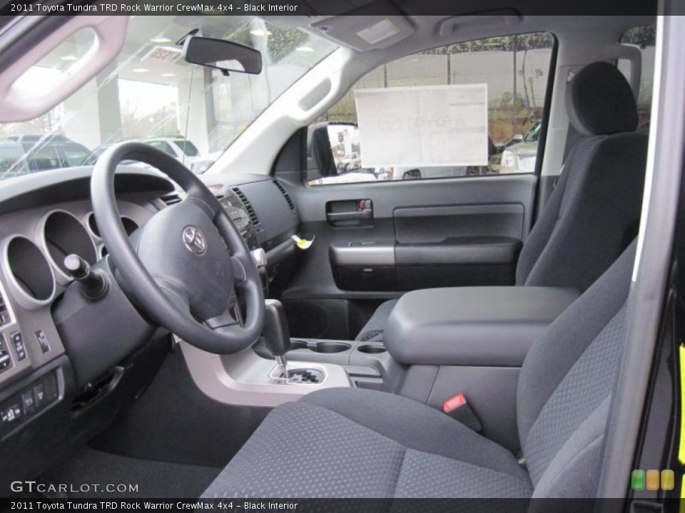 Black Interior Photo for the 2011 Toyota Tundra TRD Rock Warrior CrewMax 4x4 #43279150