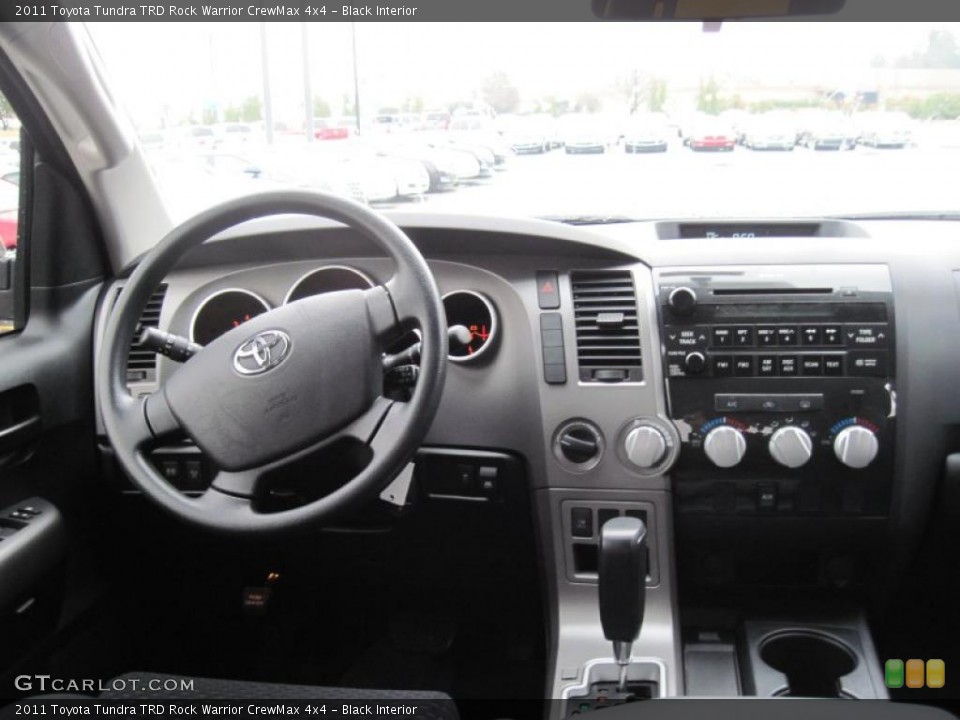 Black Interior Dashboard for the 2011 Toyota Tundra TRD Rock Warrior CrewMax 4x4 #43279226
