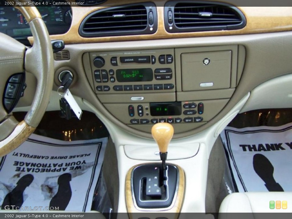 Cashmere Interior Controls for the 2002 Jaguar S-Type 4.0 #43280086