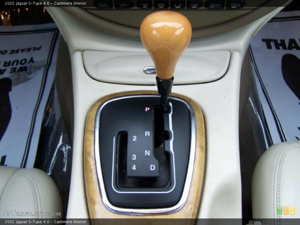 Cashmere Interior Transmission for the 2002 Jaguar S-Type 4.0 #43280270