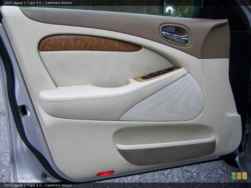 Cashmere Interior Door Panel for the 2002 Jaguar S-Type 4.0 #43280286